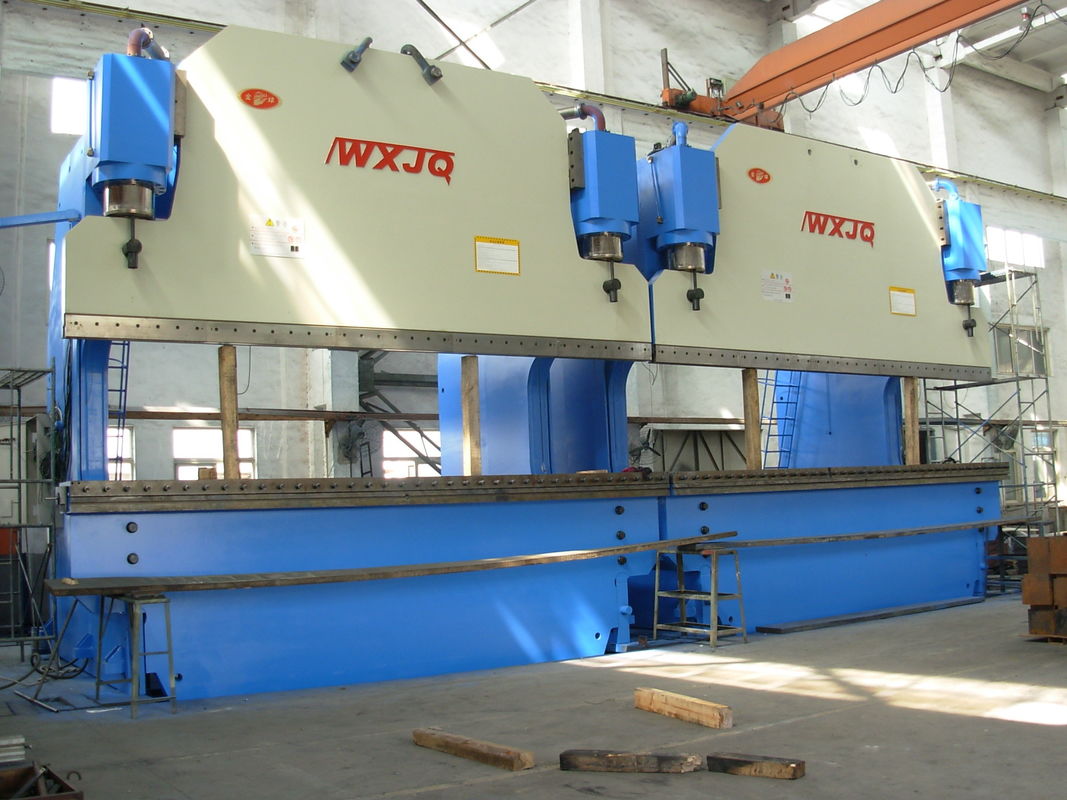 3500 tấn CNC thủy lực Tandem Press phanh Max. góc uốn cong 30-180 độ
