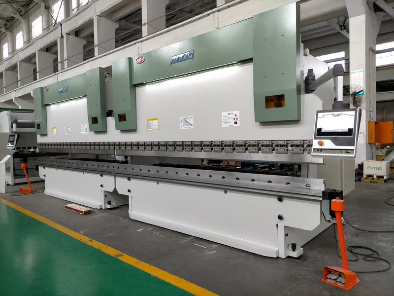 4000m Long CNC Tandem Press Brake Machine Tool Single V Bottom Die Bend 5mm Bảng