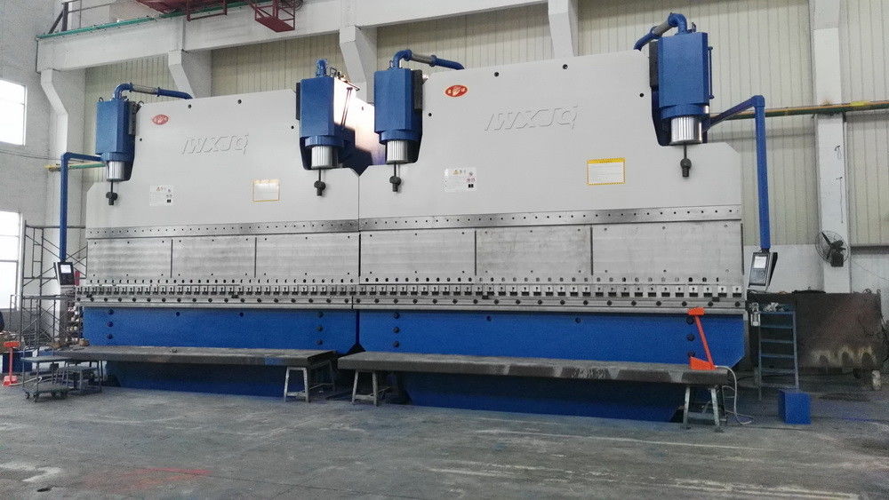 1600Tons CNC Hydraulic Tandem Press Brake Max. độ dày uốn cong 20mm Thép nhẹ