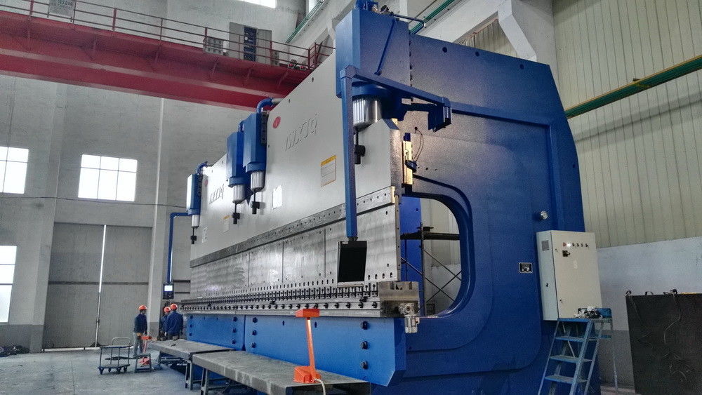 1600Tons CNC Hydraulic Tandem Press Brake Max. độ dày uốn cong 20mm Thép nhẹ