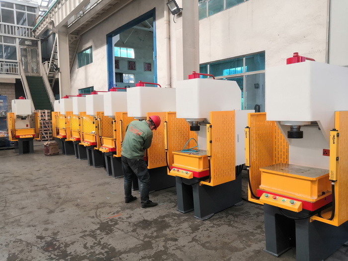 Máy ép thủy lực áp suất YD41 Sereis Cột đơn Vòng bi 25Ton